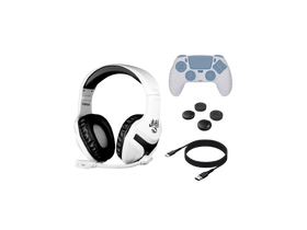 PS5 Fejhall+Töltká+ThumbGrip+Kontr.v